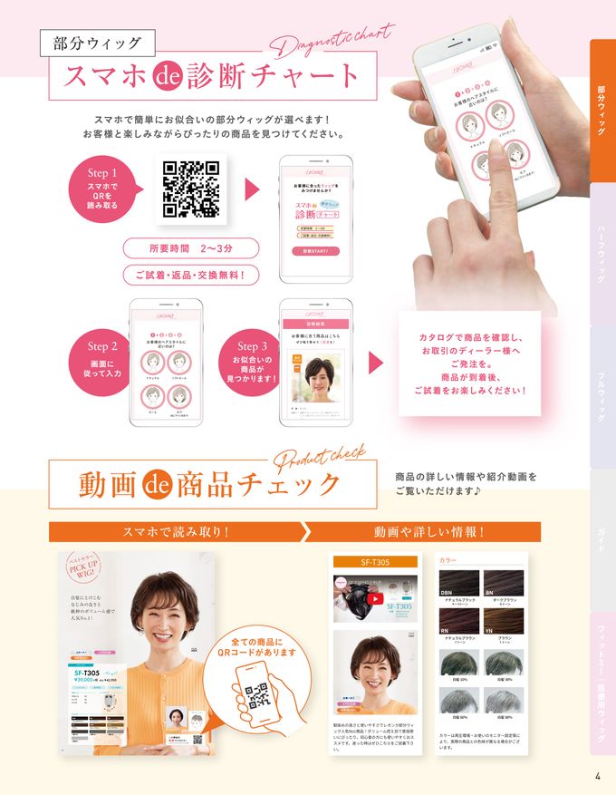 レオンカ ウィッグ総合カタログ
